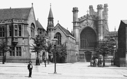 The Cathedral, The West Front 1888, Chester