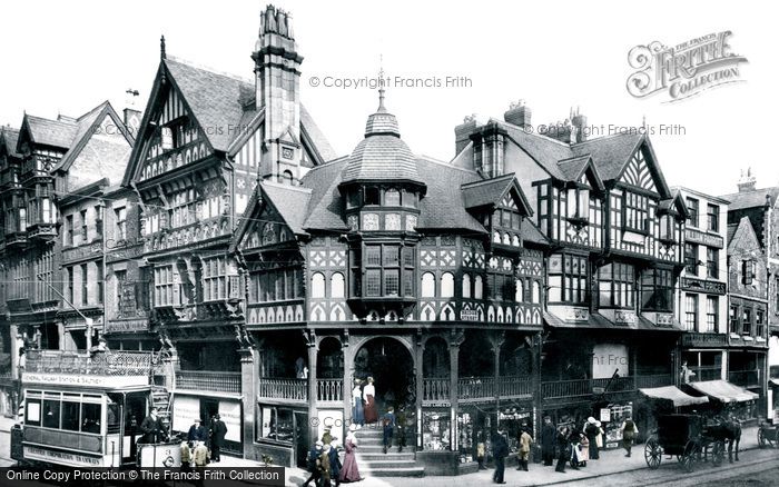 Photo of Chester, The Cross 1903