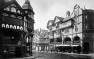 The Cross And Bridge Street c.1895, Chester