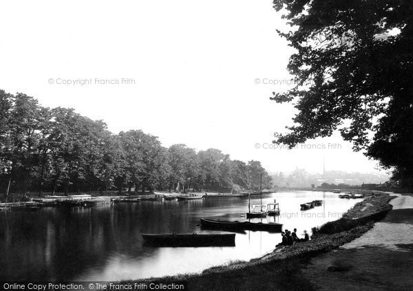 Photo of Chester, The Groves 1888