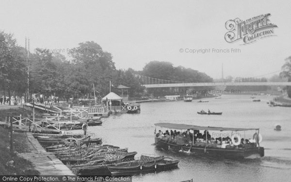 Photo of Chester, The Groves And River Dee 1923