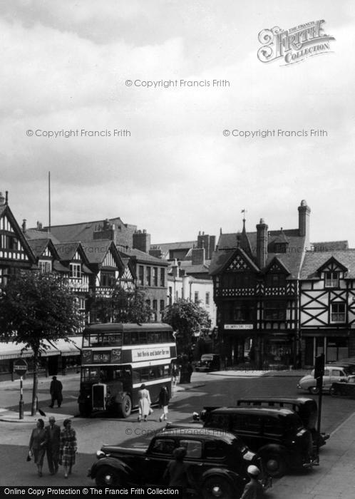 Photo of Chester, The Market Square c.1959