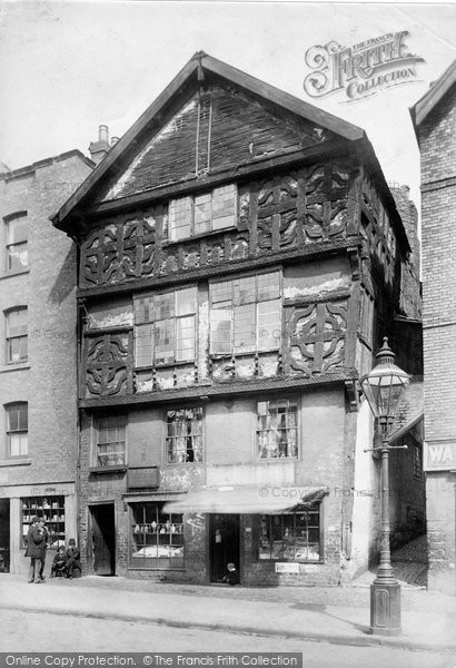 Photo of Chester, The Oldest House, Lower Bridge Street 1895