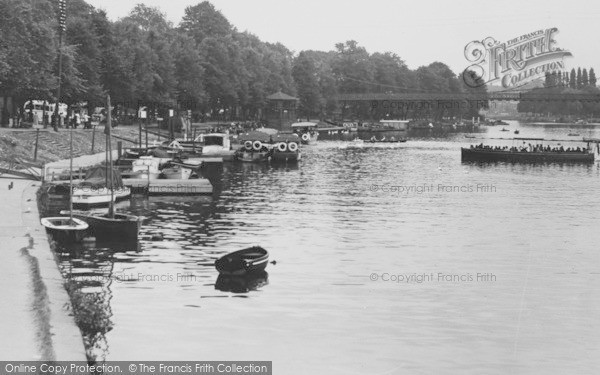 Photo of Chester, The River Dee 1949