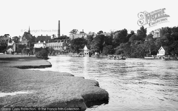 Photo of Chester, The River Dee c.1930