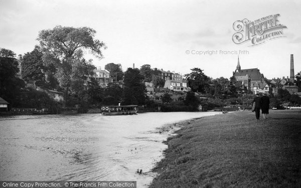 Photo of Chester, The River Dee c.1930
