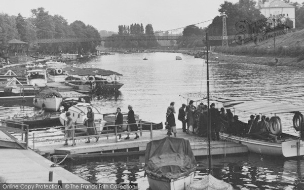 Photo of Chester, The River Dee c.1950