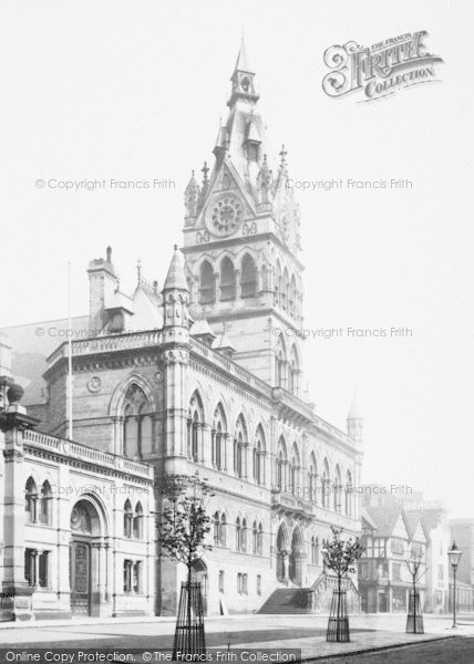 Photo of Chester, The Town Hall 1888