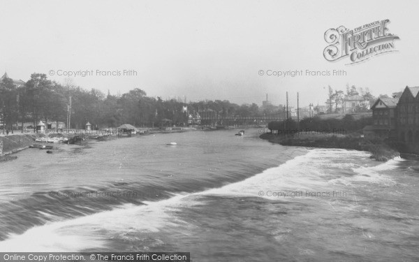 Photo of Chester, The Weir c.1930