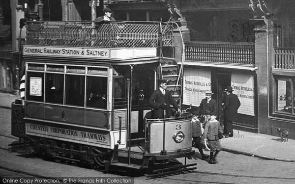 Photo of Chester, Tram 1903