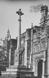 War Memorial On Cathedral Green c.1930, Chester