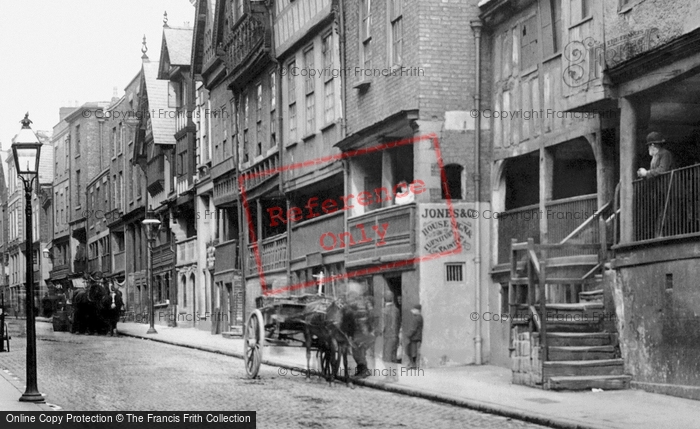 Photo of Chester, Watergate Street 1895