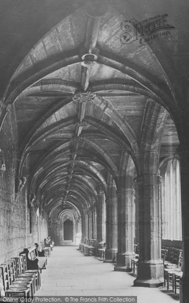 Photo of Chester, West Cloister Cathedral c.1930
