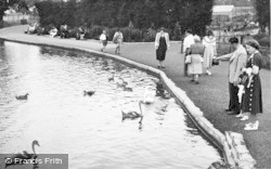 The Boating Lake c.1950, Chester Zoo