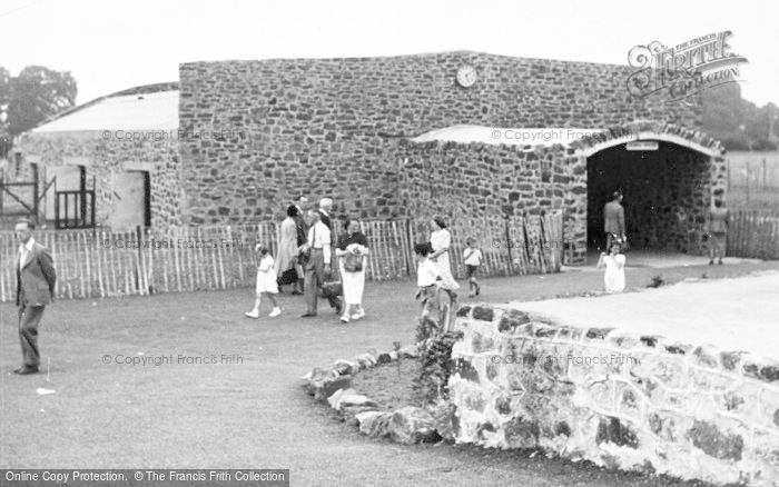 Photo of Chester Zoo, The Zebra House c.1950