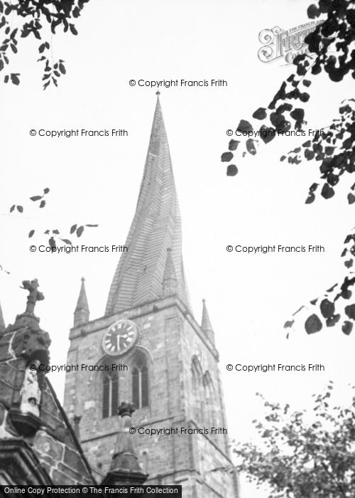 Photo of Chesterfield, All Saints Church Tower 1949