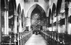 Church Interior 1902, Chesterfield