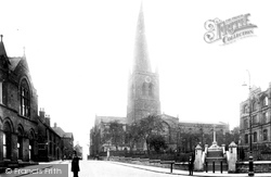 Church Of St Mary And All Saints And Memorial Cross 1919, Chesterfield