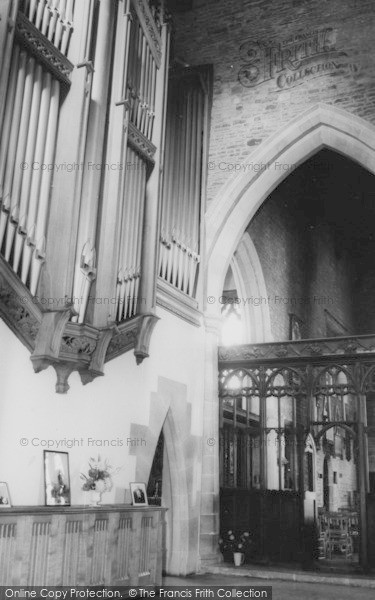 Photo of Chesterfield, Church, The Organ c.1965