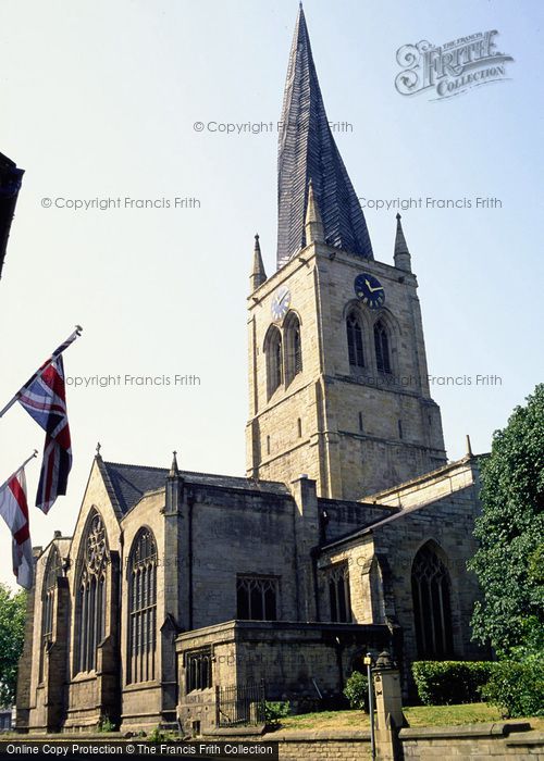 Photo of Chesterfield, Crooked Spire, St Mary & All Saints Church c.2000