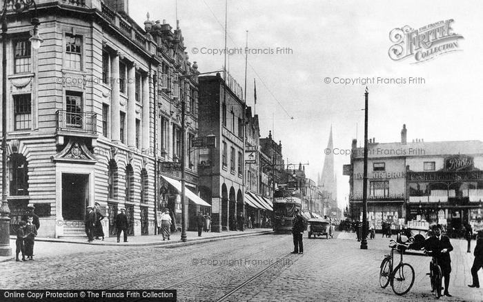 Photo of Chesterfield, High Street 1914