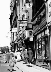 High Street c.1955, Chesterfield