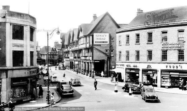 Photo of Chesterfield, Knifesmithgate c.1960