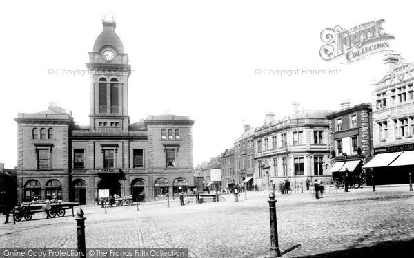 Photo of Chesterfield, Market Place 1902
