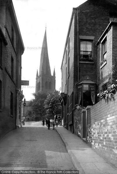 Photo of Chesterfield, Parish Church From The North East 1914