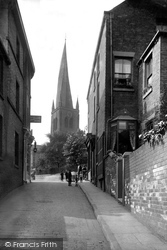 Parish Church From The North East 1914, Chesterfield