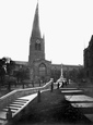 Parish Church North View 1919, Chesterfield