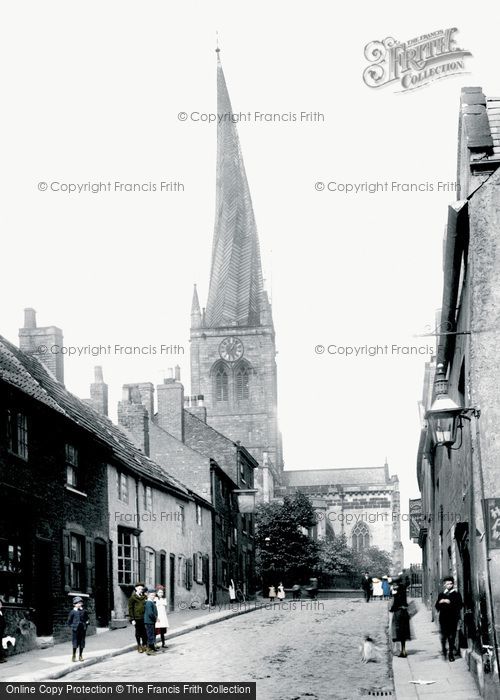 Photo of Chesterfield,  Parish Church Of St Mary And All Saints 1902