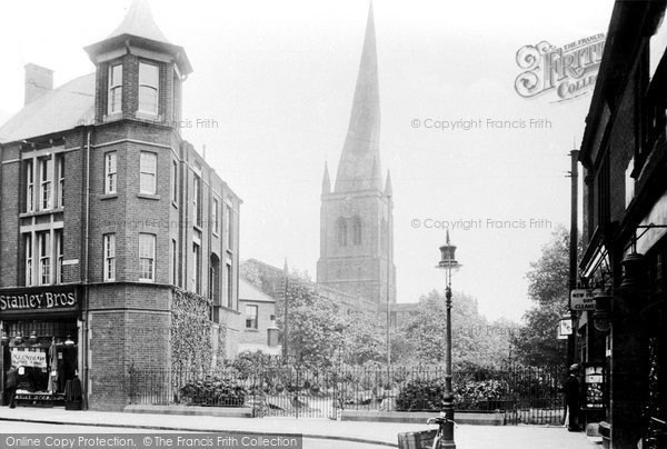 Photo of Chesterfield, Parish Church Of St Mary And All Saints 1914