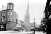 Parish Church Of St Mary And All Saints 1914, Chesterfield