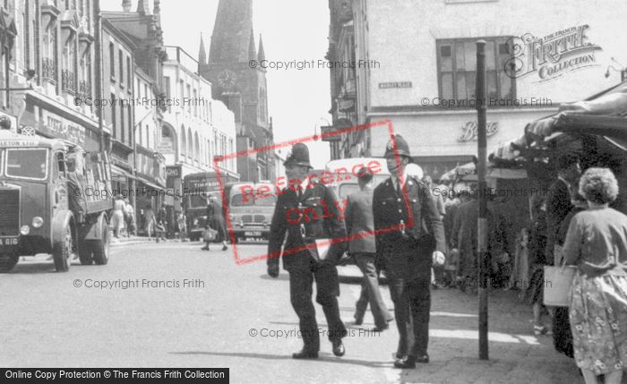 Photo of Chesterfield, Policemen c.1960