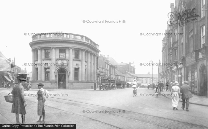 Photo of Chesterfield, Stephenson Place 1914