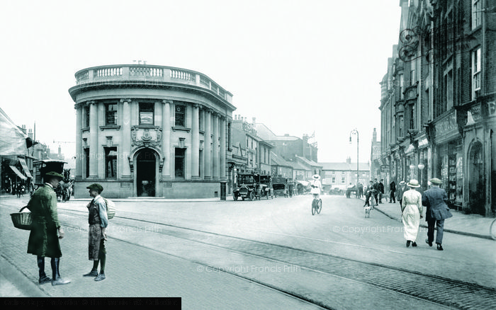 Photo of Chesterfield, Stephenson Place 1914
