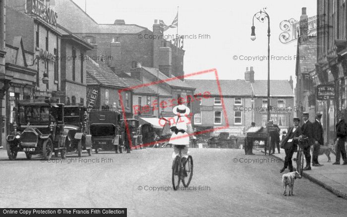 Photo of Chesterfield, Stephenson Place 1914