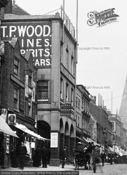 Photo of Chesterfield, T P Wood, High Street 1896
