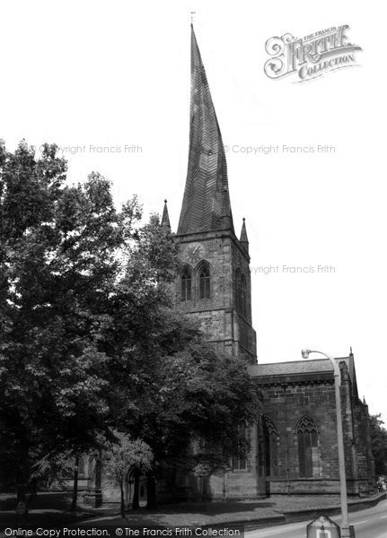 Photo of Chesterfield, The Crooked Spire c.1960