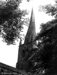 The Crooked Spire c.1960, Chesterfield