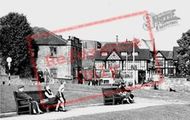 The Town Hall Gardens c.1955, Chesterfield