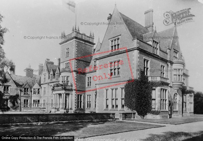 Photo of Cheswardine, Cheswardine Hall 1899