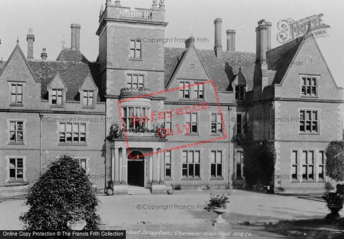 Photo of Cheswardine, Cheswardine Hall 1899