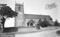 St Swithin's Church c.1950, Cheswardine