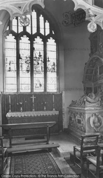 Photo of Chew Magna, Lady Chapel, St Andrew's Church c.1955