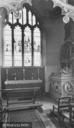 Lady Chapel, St Andrew's Church c.1955, Chew Magna