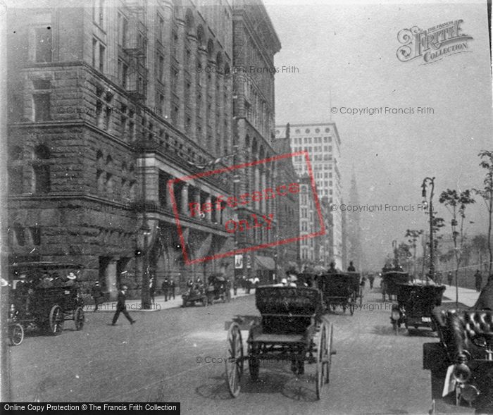 Photo of Chicago, Michigan Avenue And Auditorium Hotel c.1910