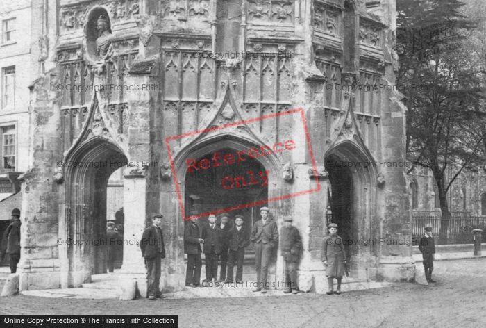 Photo of Chichester, At The Market Cross 1903