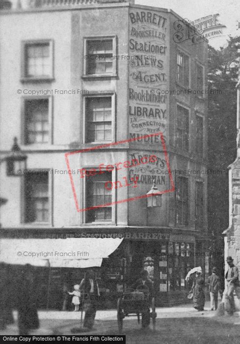 Photo of Chichester, Barrett's Shop 1890